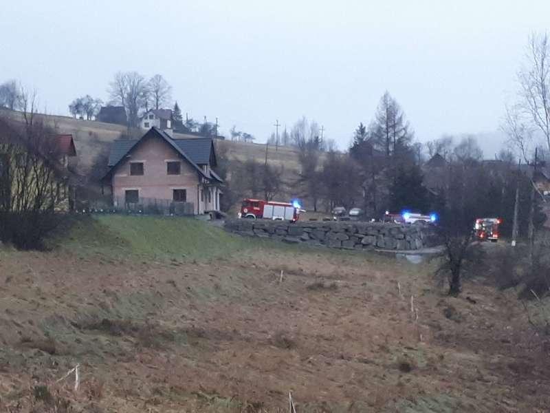Lachowice: Pożar domu i to w wigilię