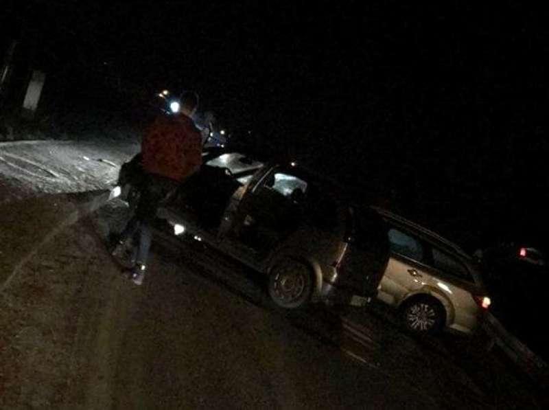 Stryszawa. Na łuku wpadł w poślizg
