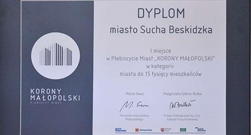 Sucha Beskidzka wśród „Koron Małopolski”!