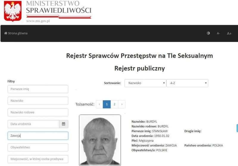 AKTUALIZACJA: Powiat suski wolny od gwałcicieli i pedofilów?