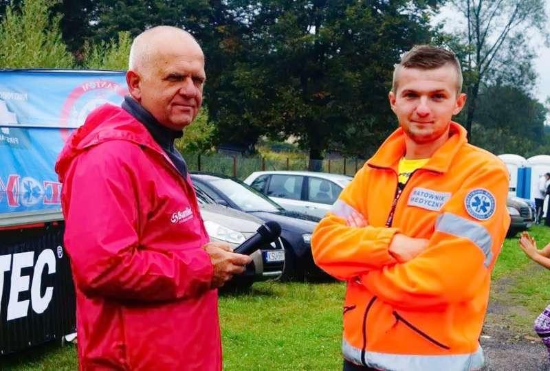 Ratownicy z Kurowa uratowali człowieka w Bielsku - Białej