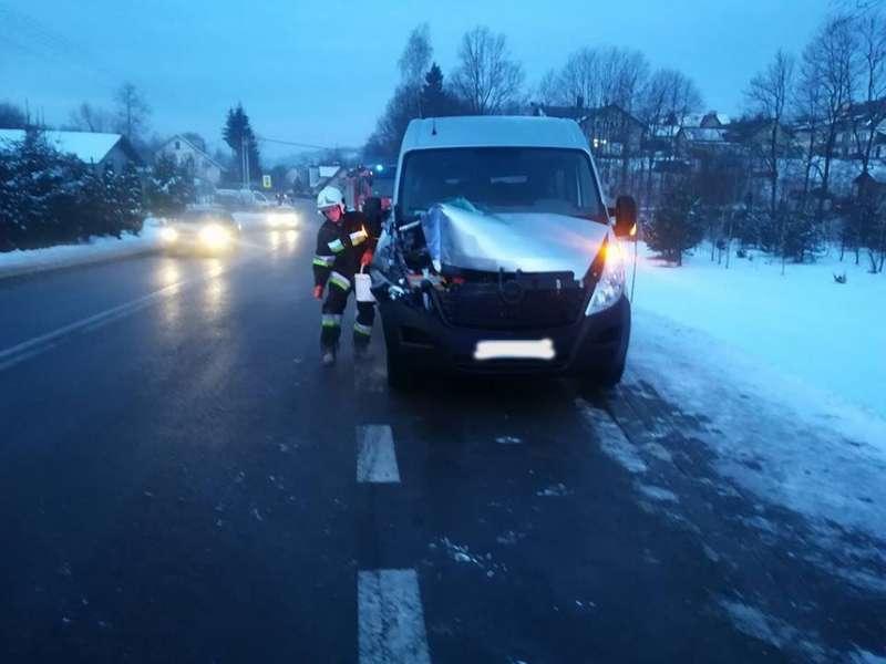 Po uderzeniu wpadł do ogrodu