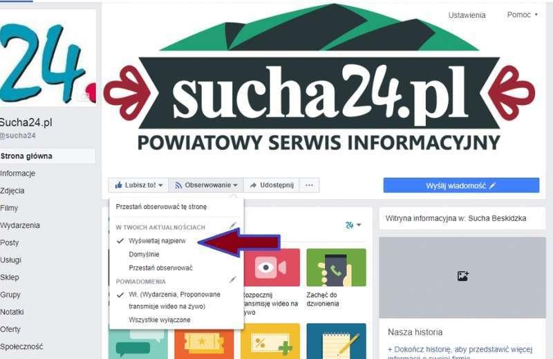 Facebook ogranicza dostęp do portali