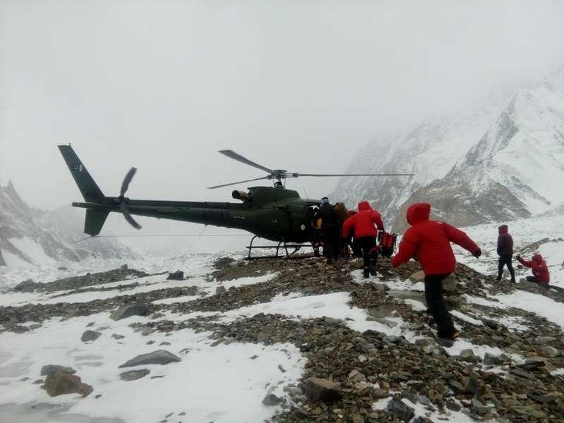 Ratownik z Beskidów w akcji ratunkowej na Nanga Parbat