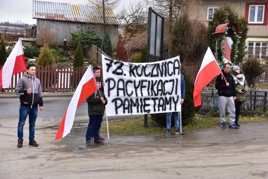 73 rocznica pacyfikacji wsi Sidzina