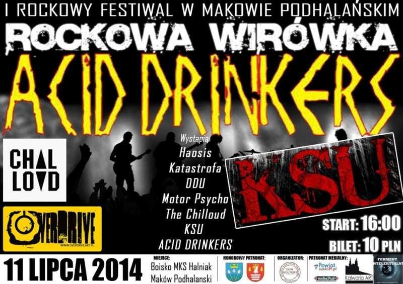 I Rockowy Festiwal „Rockowa Wirówka”