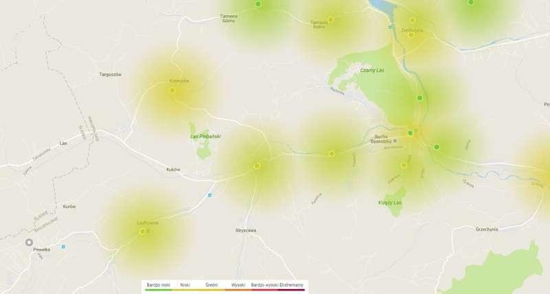 Kolejne czujniki powietrza w powiecie. Teraz Stryszawa