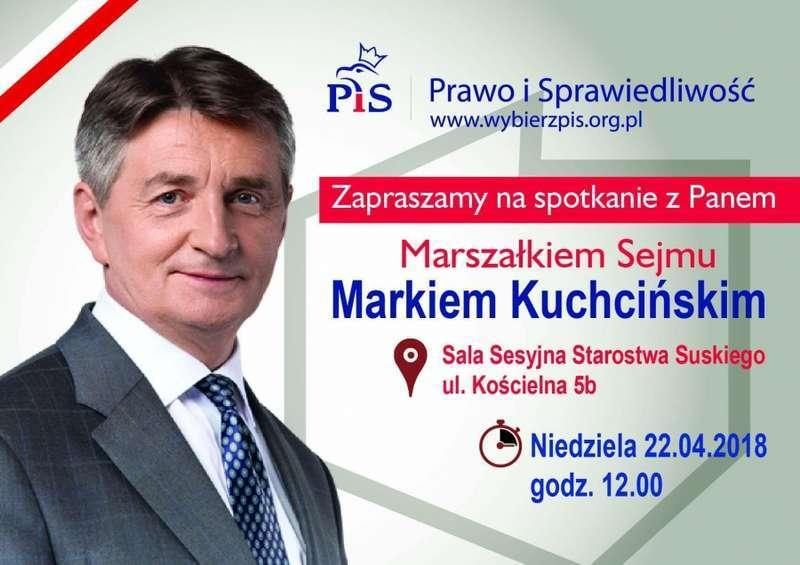 Marszałek Sejmu odwiedzi Podbabiogórze