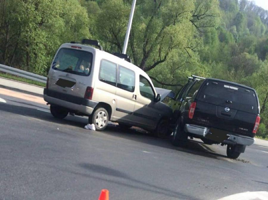 Zderzenie w Suchej Beskidzkiej