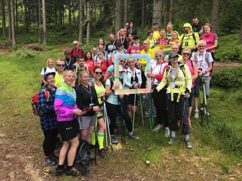 Z kijkami na Babią Górą, czyli 1. Babiogórski Rajd Nordic Walking za nami