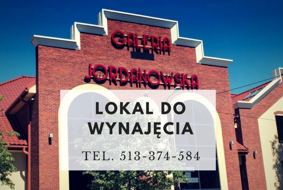 Galeria Jordanowska. Lokal do wynajęcia.