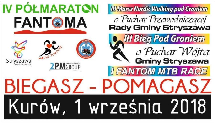 1 września w Kurowie wystartuje IV Półmaraton Fantoma