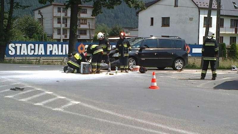Kolizja w Białce