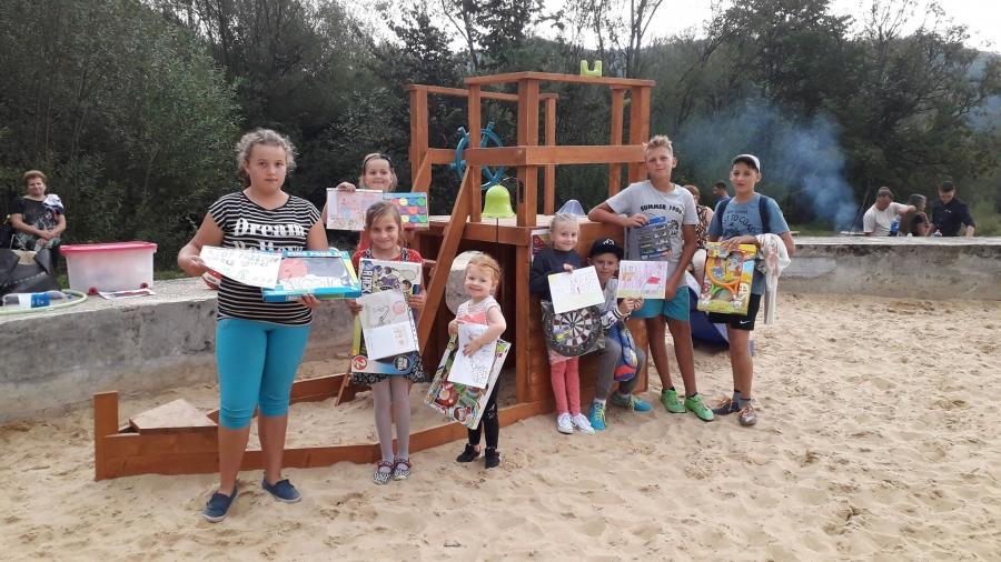 W Stryszawie pożegnali wakacje piknikiem na plaży