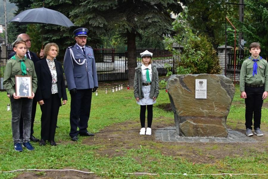 OFIARA ZBRODNI KATYŃSKIEJ - LUDWIK CHUDZIK UCZCZONY W MAKOWIE