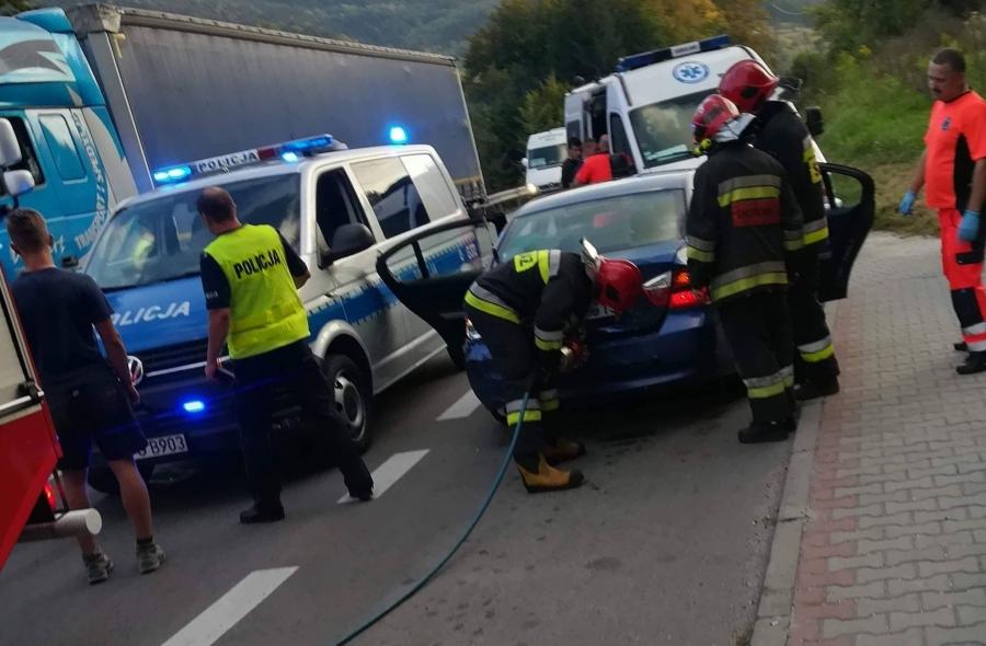 Kolizja w Baczynie