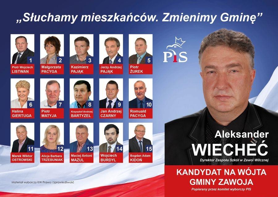 Skawica. Spotkanie przedwyborcze
