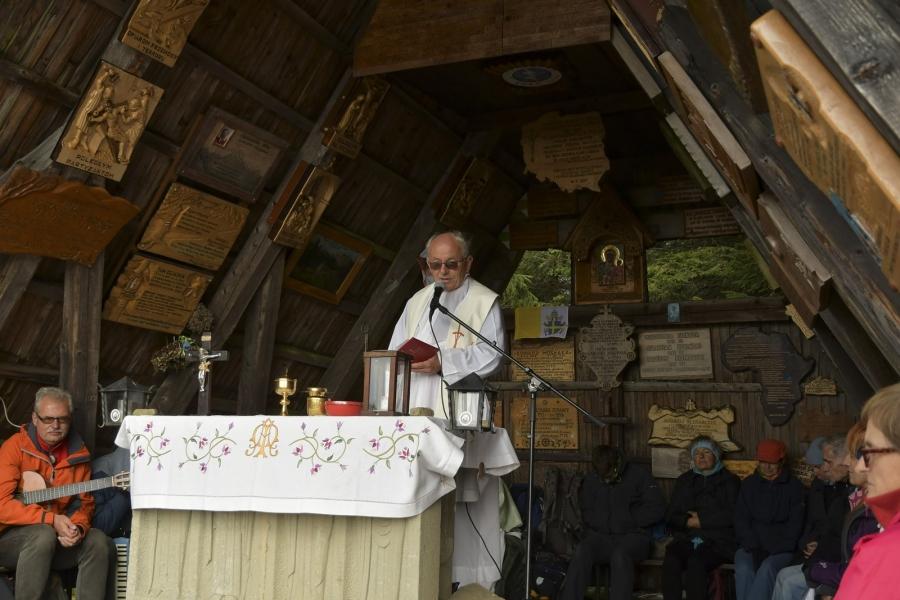 Msza św. na Okrąglicy