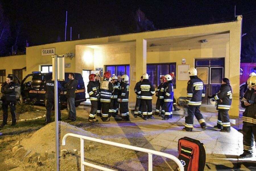 Pociąg stanął w szczerym polu