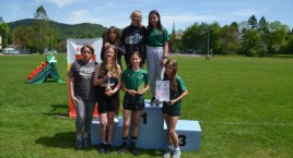 Zmagania uczniów w Czwórboju Lekkoatletycznym. Wygrane SP2 Sucha Beskidzka i SP1 Stryszawa