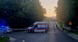 Zawoja: W wypadku na drodze wojewódzkiej ucierpiała pasażerka 