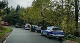 Zawoja: Czołowe zderzenie na serpentynach 