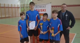 Chłopcy ze Stryszawy mistrzami powiatu w koszykówkę 3x3