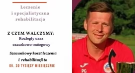 Piłkarze Babiej Góry i Zgody grali dla Pawła