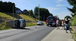 Juszczyn: Po wypadku zablokowana krajowa 28 (Aktualizacja)