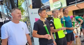 (FOTO, VIDEO) Biegali i maszerowali w VI Biegu Jordanowskim