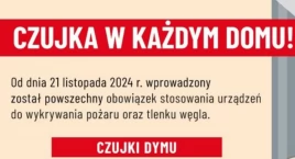 Czujki dymu i tlenku węgla mogą uratować życie!
