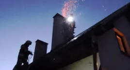 Wyjechali raz, a gasili dwa pożary 