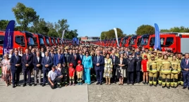 OSP w powiecie suskim z nowym sprzętem – trzy gminy zyskały wozy