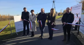 Uroczyste otwarcie drogi w Tarnawie Dolnej po remoncie za ponad 900 tysięcy złotych    