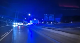 Wypadek w Jordanowie. Jedna osoba poszkodowana 