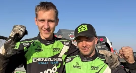 Eryk Goczał i Szymon Gospodarczyk nokautują konkurencję i wygrywają 9 etap Rajdu Dakar