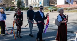 Kobiety Gór pobiły rekord Polski. W Makowie Podhalańskim powstał najdłuższy sznur korali