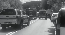 Wypadek na DK28 zakończył się tragedią. Nie żyje funkcjonariusz policji