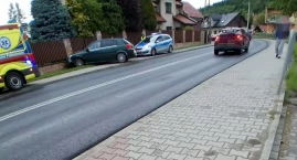 Kolizja w Makowie Podhalańskim 