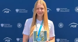 Medal Mileny Łazarz z osobistą dedykacją