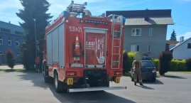 Interwencja strażaków przy SP nr 1 w Makowie Podhalańskim