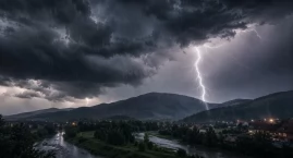 Ostrzeżenie meteorologiczne dla powiatu suskiego.