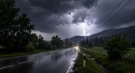 Ostrzeżenie meteorologiczne dla powiatu suskiego