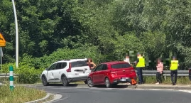 Kolizja w Suchej Beskidzkiej