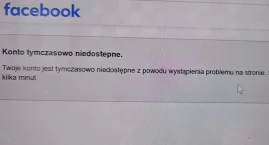 Awaria Facebooka