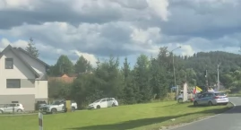 Zdarzenie drogowe w Osielcu