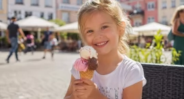 Historia lodów, lody w powiecie suskim
