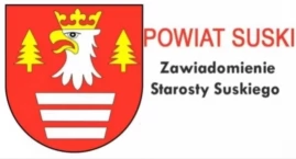 Zawiadomienie Starosty Suskiego