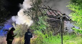 Budzów: Pożar stodoły. Mieszkańcy już snują domysły 