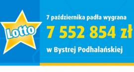 Szczęśliwiec z Bystrej wygrał 7,5 miliona w Totka!
